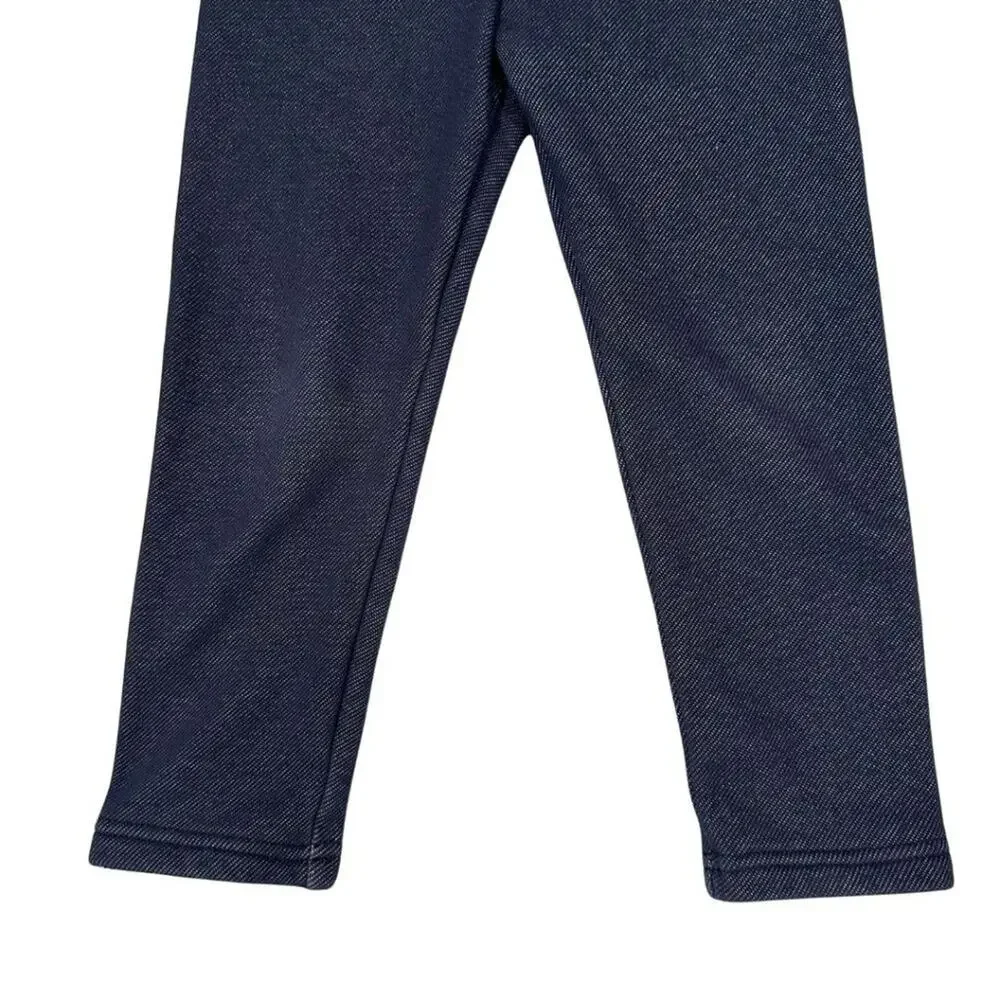 GAP Kids Sherpa-Lined Leggings Denim 3T